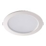 358030 NOVOTECH Светильник встраиваемый светодиодный LUNA белый 15W, 1050Lm, 4100K