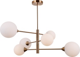 V10838-6P Moderli Потолочная люстра на штанге Molecule, G9*6*5W