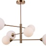 V10838-6P Moderli Потолочная люстра на штанге Molecule, G9*6*5W