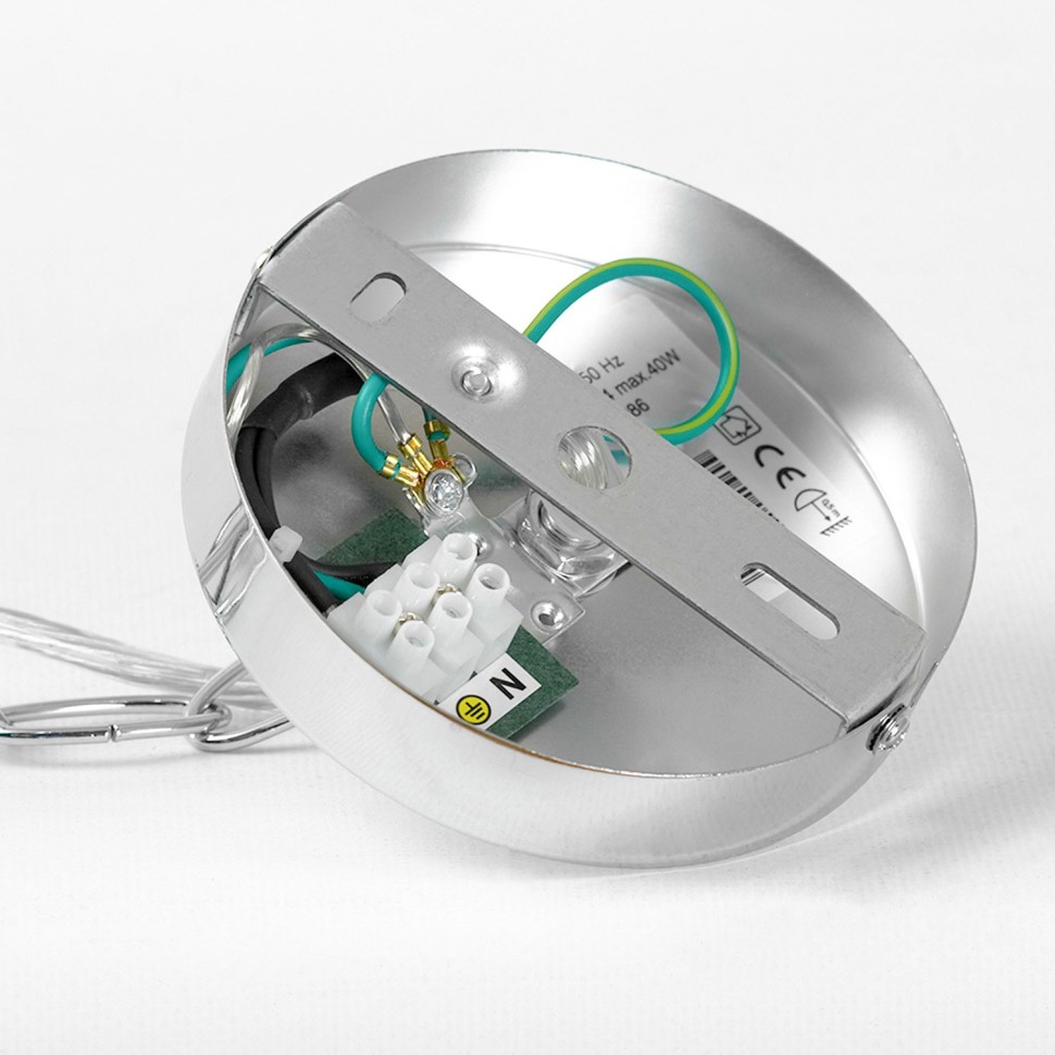 LSP-8986 Lussole Idaho Подвесной светильник Листья, белый, E27*4*40W, 70см диаметр