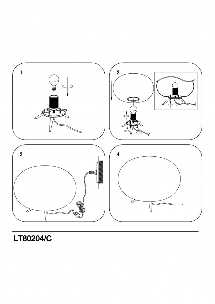 805913 Lightstar Настольная лампа ARNIA