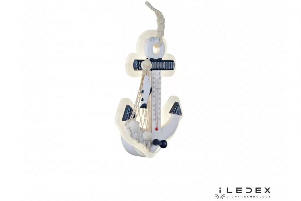 B022 WH Ledex Navy настенный светодиодный светильник Якорь с термометром