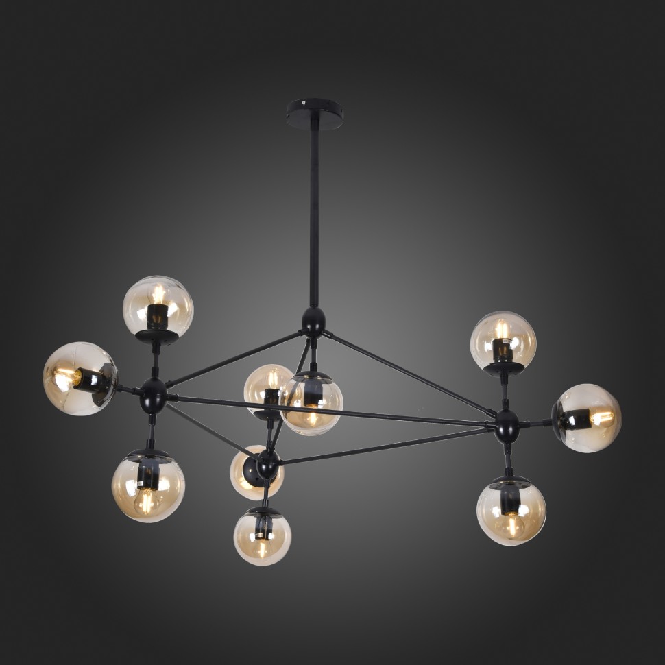 SLE154903-10 EVOLUCE потолочный светильник на штангах Lacotta, E27*10*40W