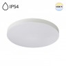 7759/24L SONEX MITRA LED настенно-потолочный светодиодный влагозащищенный светильник GAMMA для ванной, пластик/белый, LED 24Вт, 4000K, IP54, диаметр 30см.