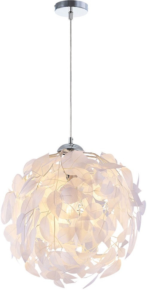 LSP-8984 Lussole Idaho Подвесной светильник Листья, E27*1*40W, 38см диаметр, белый