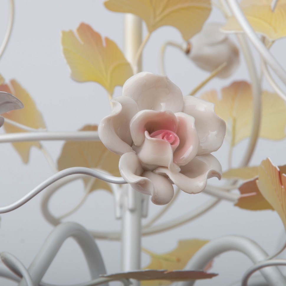 SD0979/6 Abrasax подвесная люстра Suzanne, в стиле Прованс с цветами