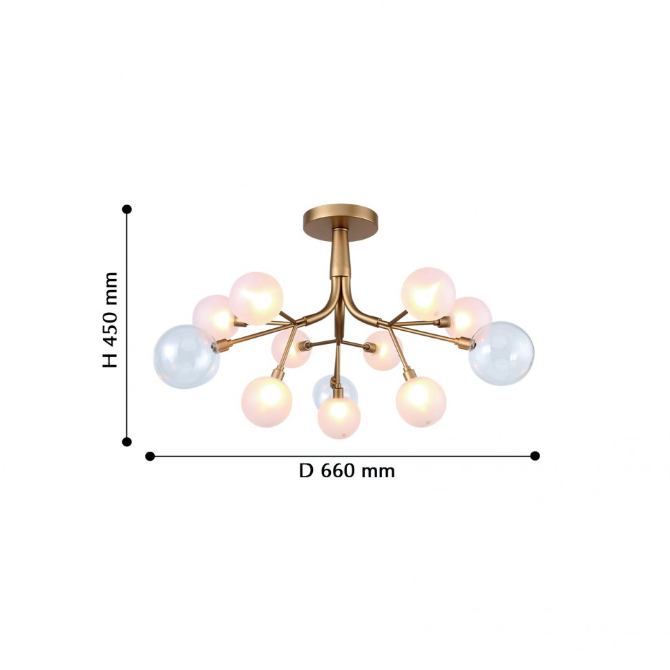 2515-9U FAVOURITE потолочная люстра Babylon