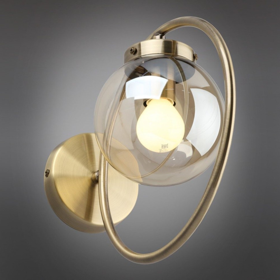 OML-94511-01 OMNILUX настенный светильник Serrano, бронза, E14*1*5W