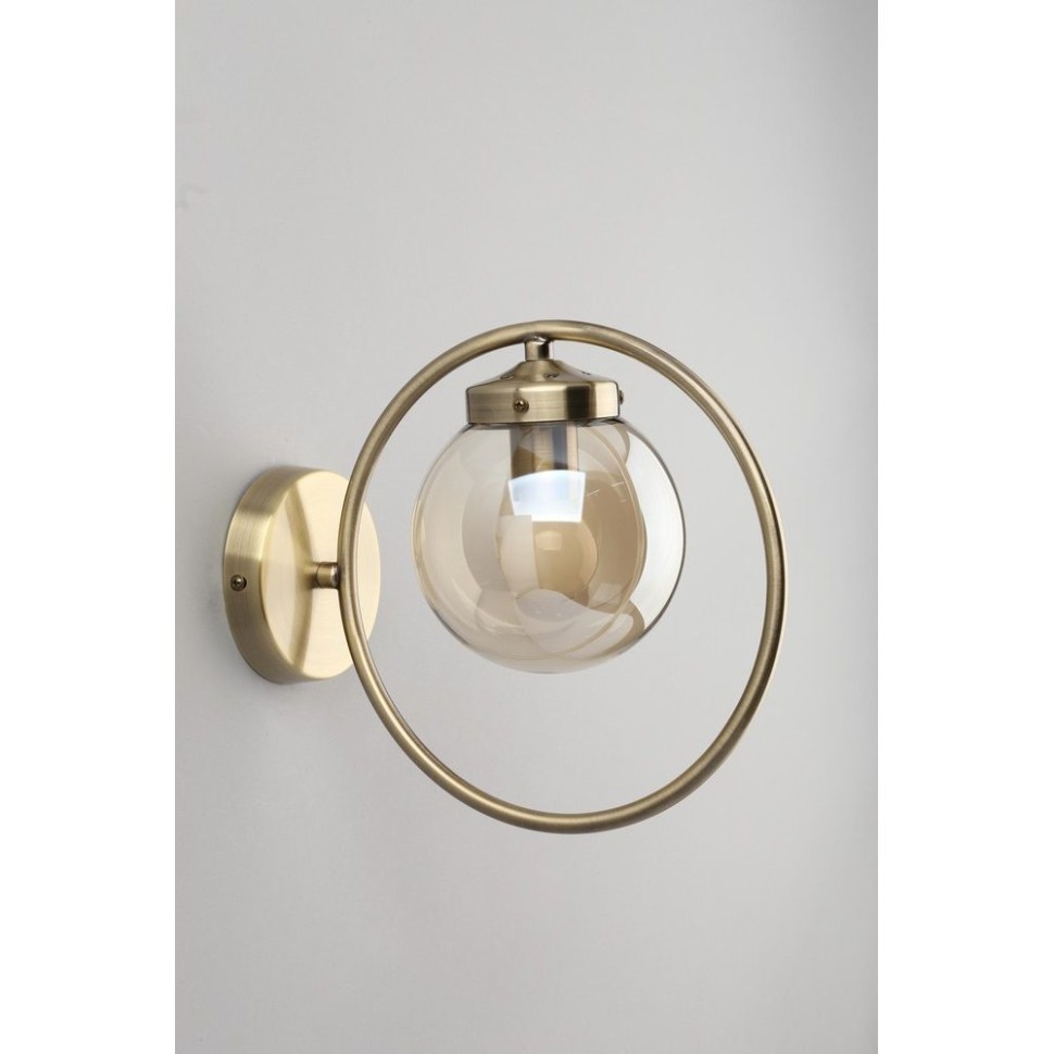 OML-94511-01 OMNILUX настенный светильник Serrano, бронза, E14*1*5W