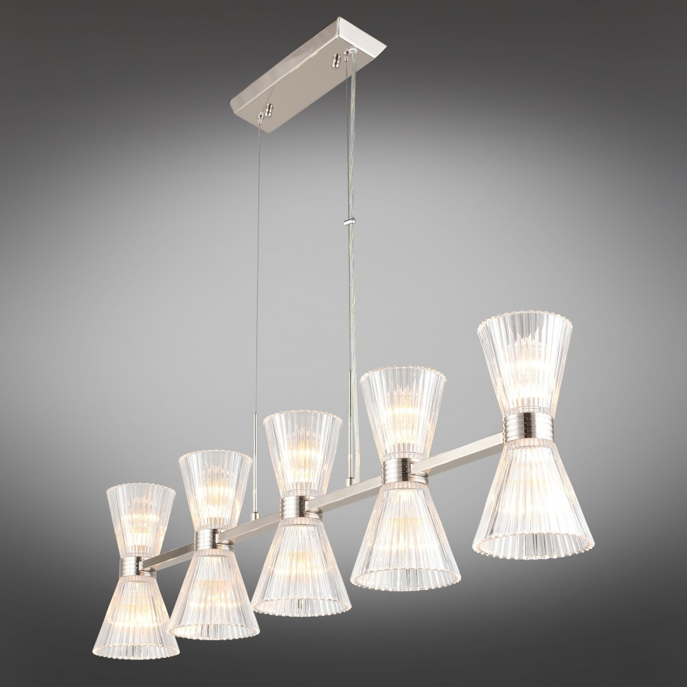 APL.801.13.10 APLOYT подвесной светильник Elinor, хром, E14*10*40W