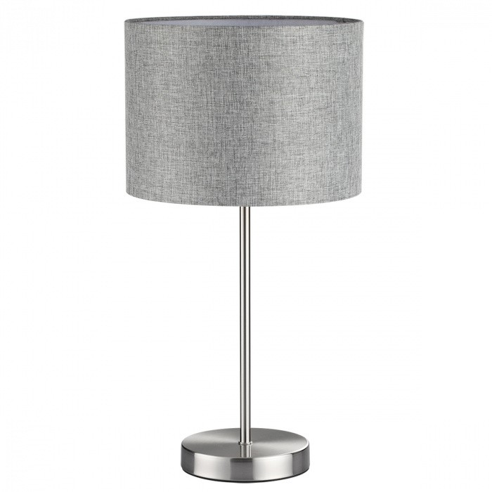 8251/1T LUMION NIKKI Настольная лампа Е27*1*60W, никель, серый, диаметр 25см