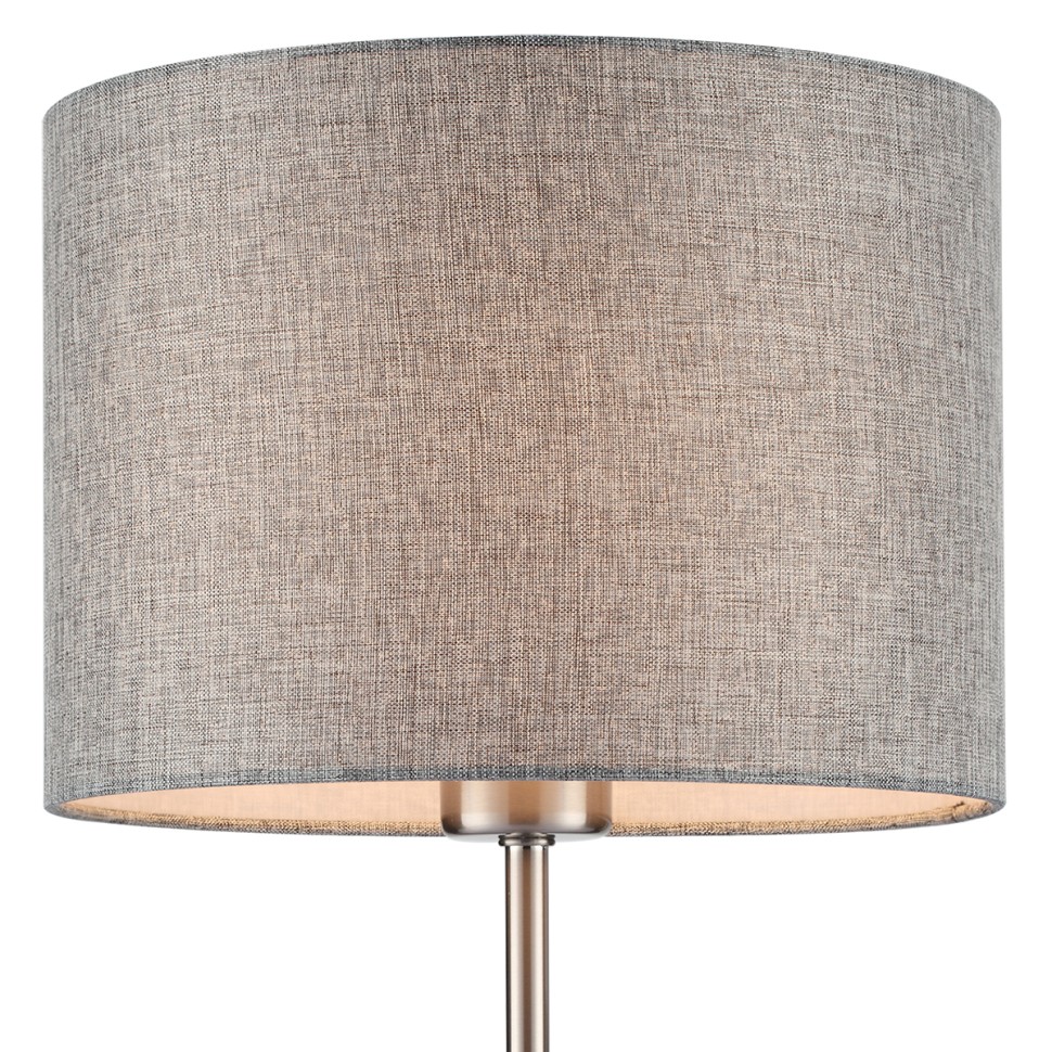 8251/1T LUMION NIKKI Настольная лампа Е27*1*60W, никель, серый, диаметр 25см