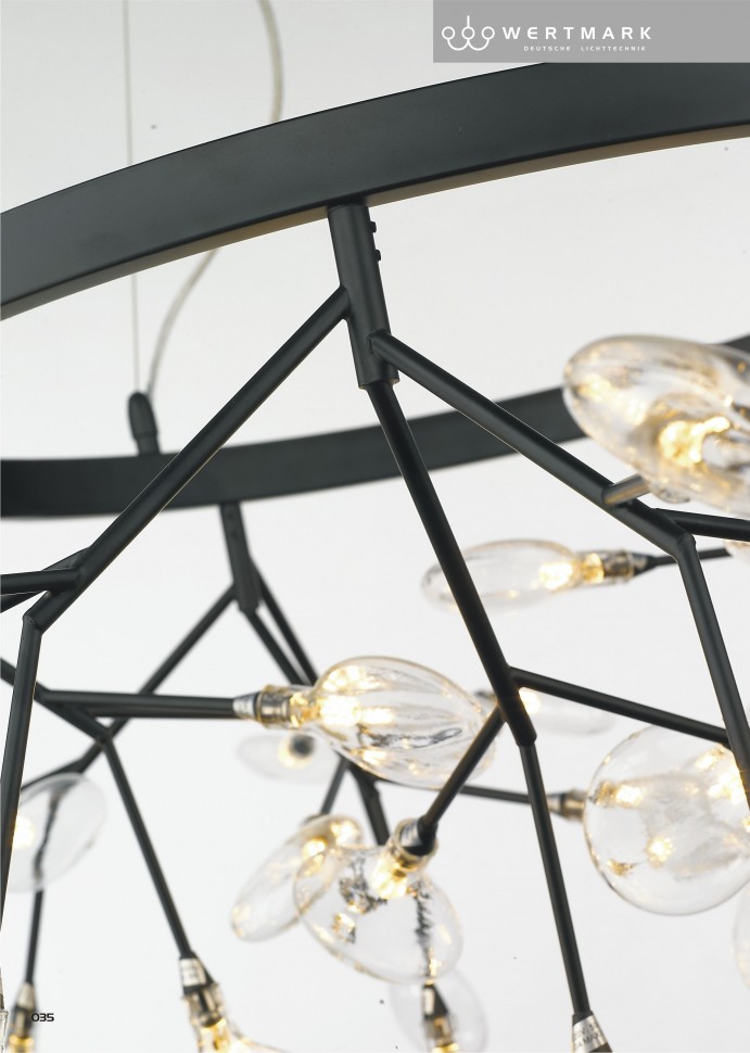 WE241.36.023 Подвесная люстра Wertmark FIORITA