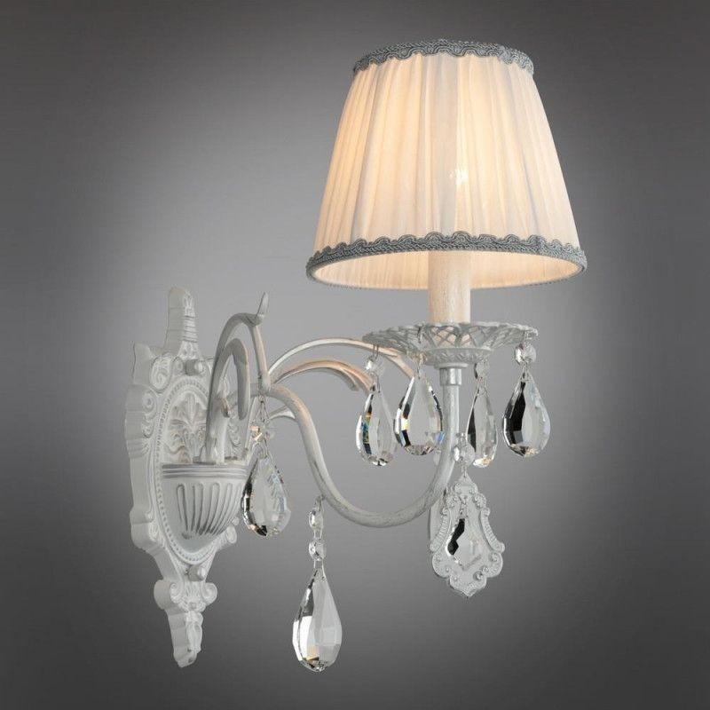 OML-60811-01 Omnilux Бра Cremona, белое с серебром