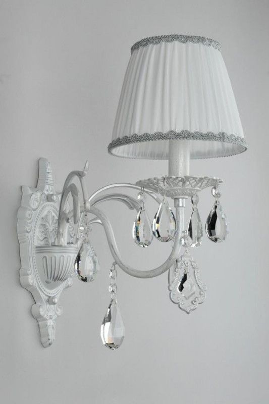 OML-60811-01 Omnilux Бра Cremona, белое с серебром