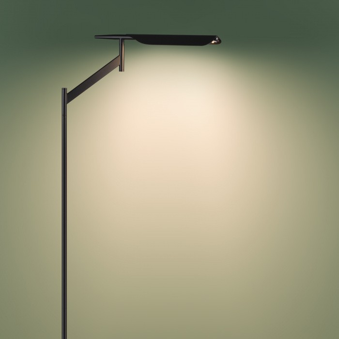 359542 NOVOTECH Ledo Ala черный светодиодный диммируемый торшер с сенсорным управлением 14W, 2700К/4000К/6000К