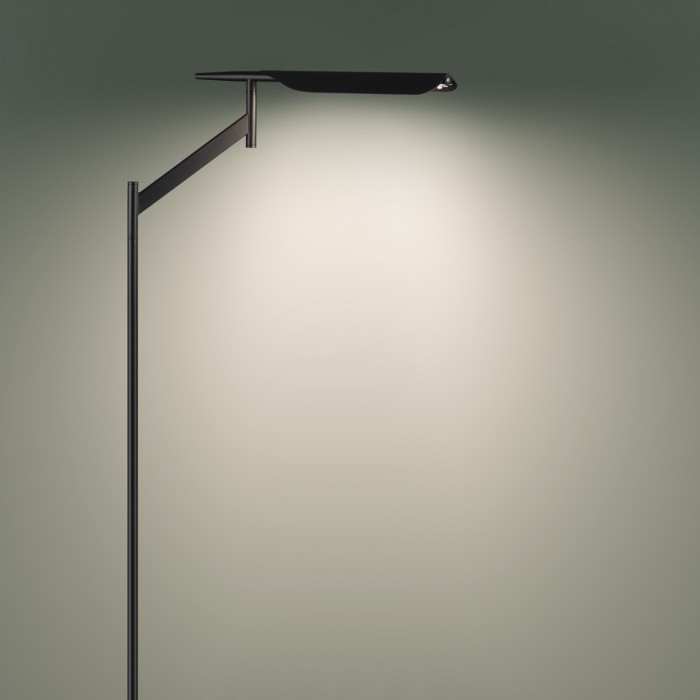 359542 NOVOTECH Ledo Ala черный светодиодный диммируемый торшер с сенсорным управлением 14W, 2700К/4000К/6000К