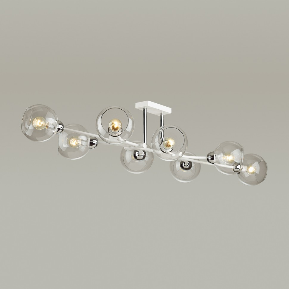 4517/8C LUMION Люстра потолочная на штанге ALANA 8*40W*E14