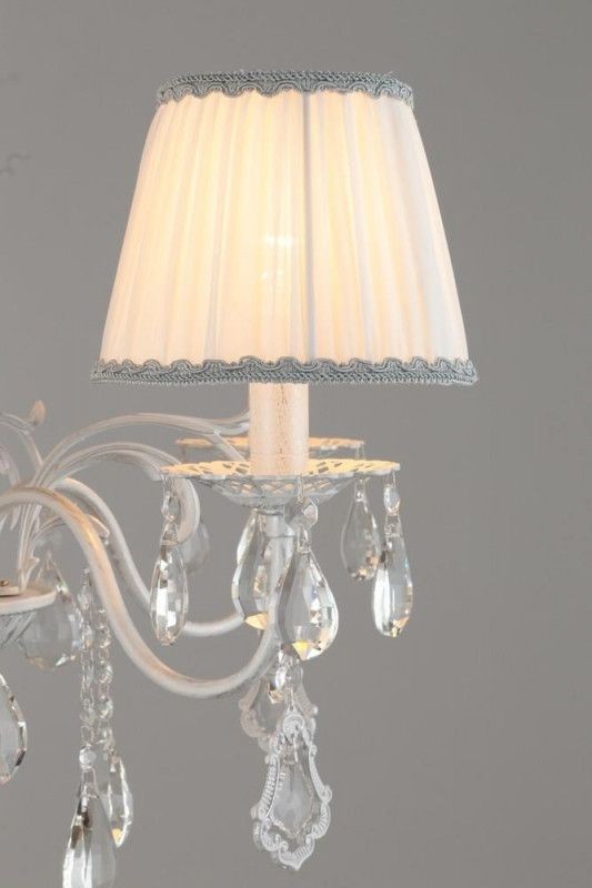 OML-60813-05 Omnilux Подвесная люстра Cremona, белая с серебром