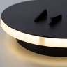 A8231AP-1BK ARTE LAMP Electra черное светодиодное бра для чтения, гибкая ножка, двойной свет, 2 выключателя, 9W, 3000K