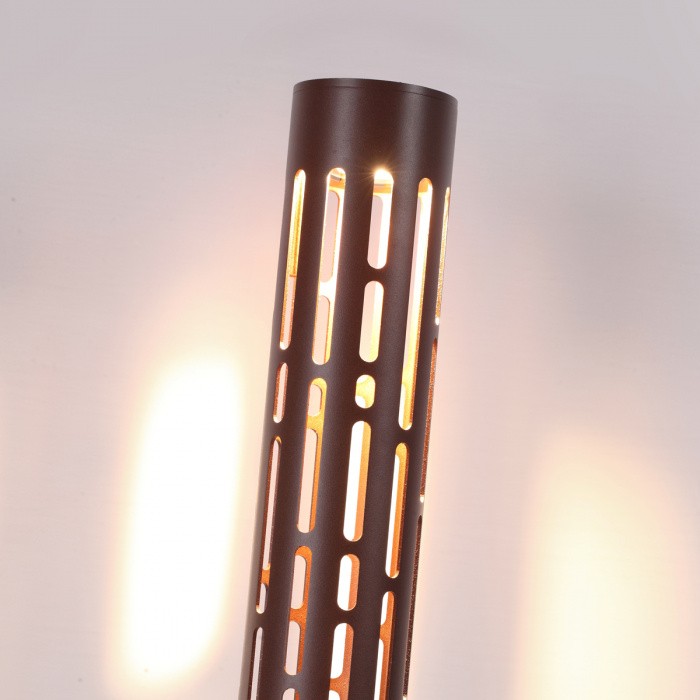 359540 NOVOTECH STREET NETZ коричневый ландшафтный светодиодный светильник IP65, 9W, 3000К, 80см