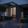 359540 NOVOTECH STREET NETZ коричневый ландшафтный светодиодный светильник IP65, 9W, 3000К, 80см