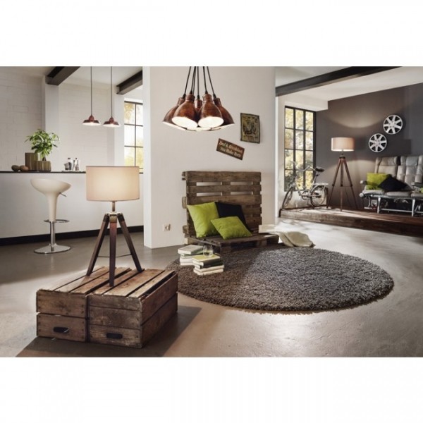 Архив - 94324 Eglo Торшер тренога деревянная LANTADA