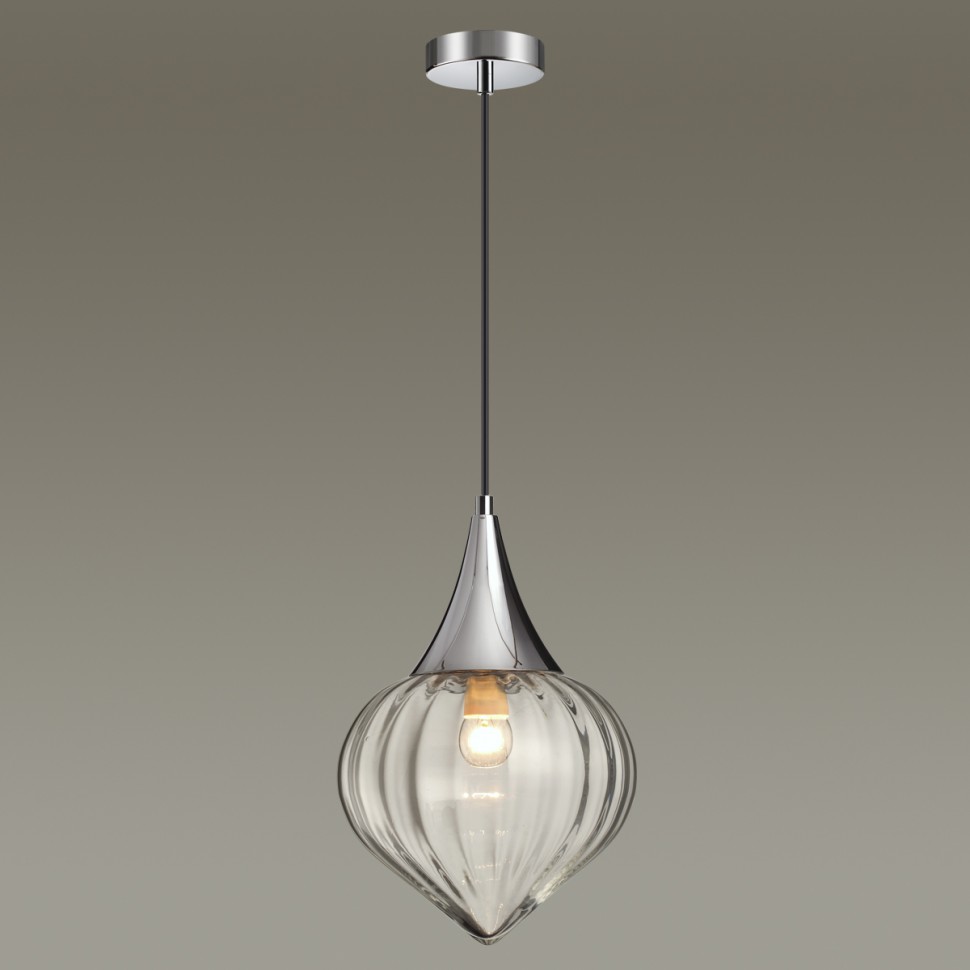 4949/1 ODEON LIGHT Pendant подвесной светильник KESTA хром