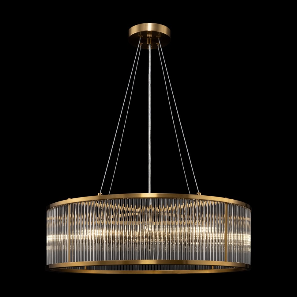 FR5053PL-08BS FREYA подвесная люстра Savoy, латунь, E14*8*40W