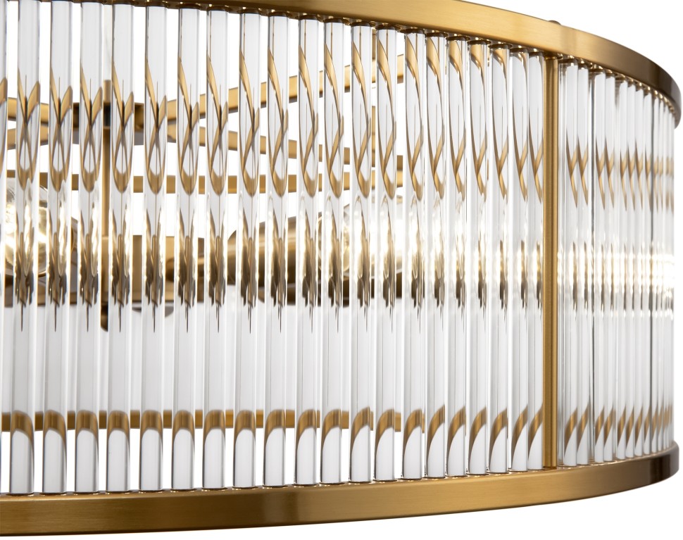 FR5053PL-08BS FREYA подвесная люстра Savoy, латунь, E14*8*40W