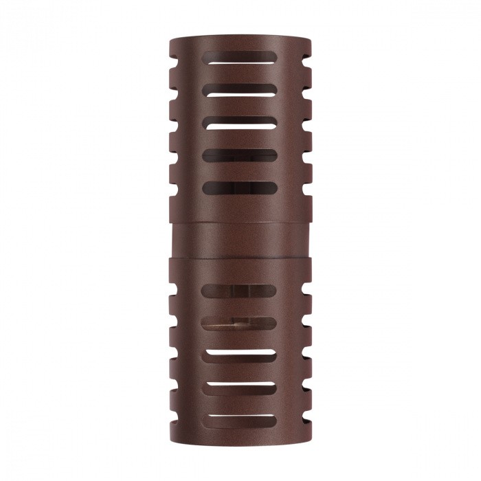 359539 NOVOTECH STREET NETZ коричневый уличный настенный светодиодный светильник IP65, 2*5W, 3000К