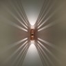 359539 NOVOTECH STREET NETZ коричневый уличный настенный светодиодный светильник IP65, 2*5W, 3000К