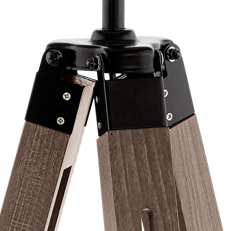 Архив - 94326 Eglo Торшер тренога темного дерева LANTADA