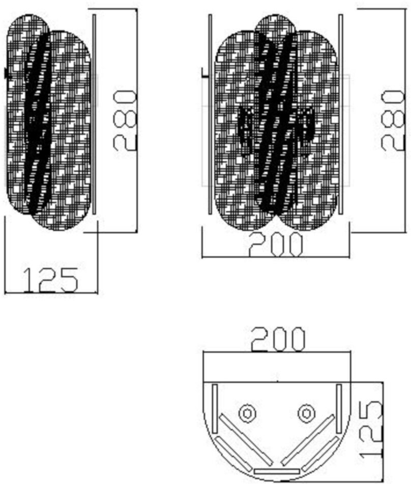 FR5141WL-02BS FREYA настенный светильник Deserto, G9*2*35W