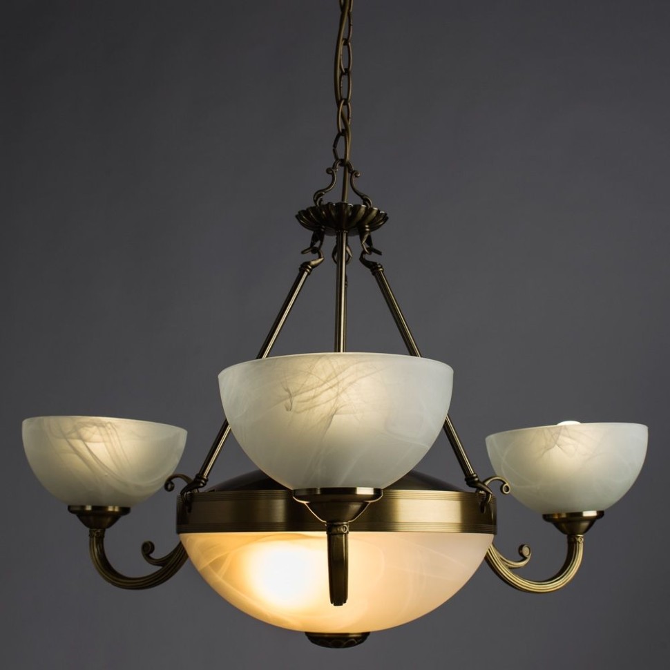 A3777LM-3-2AB Arte Lamp Люстра подвесная WINDSOR WHITE