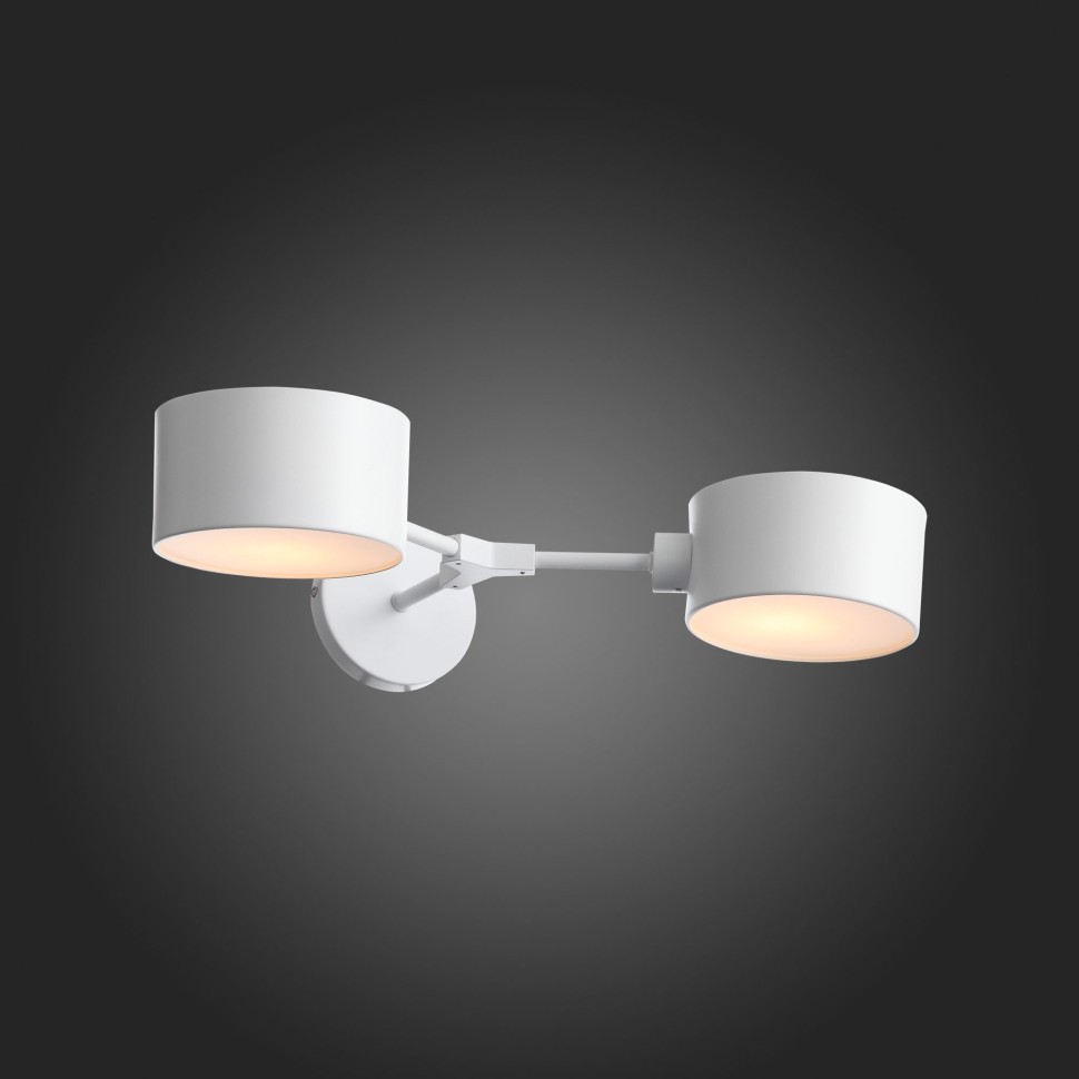 SLE183501-02 EVOLUCE белое бра Gimento, E14*2*40W