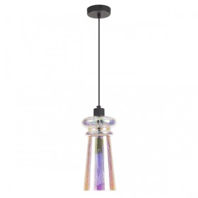 4967/1 Odeon Light подвесной светильник PASTI, черный, разноцветный, 145мм диаметр
