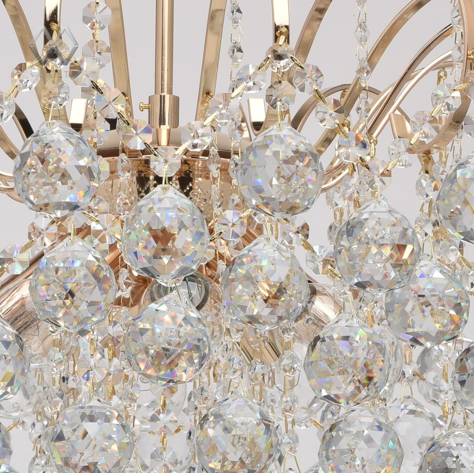 232016708 MW-Light Люстра потолочная хрустальная Жемчуг