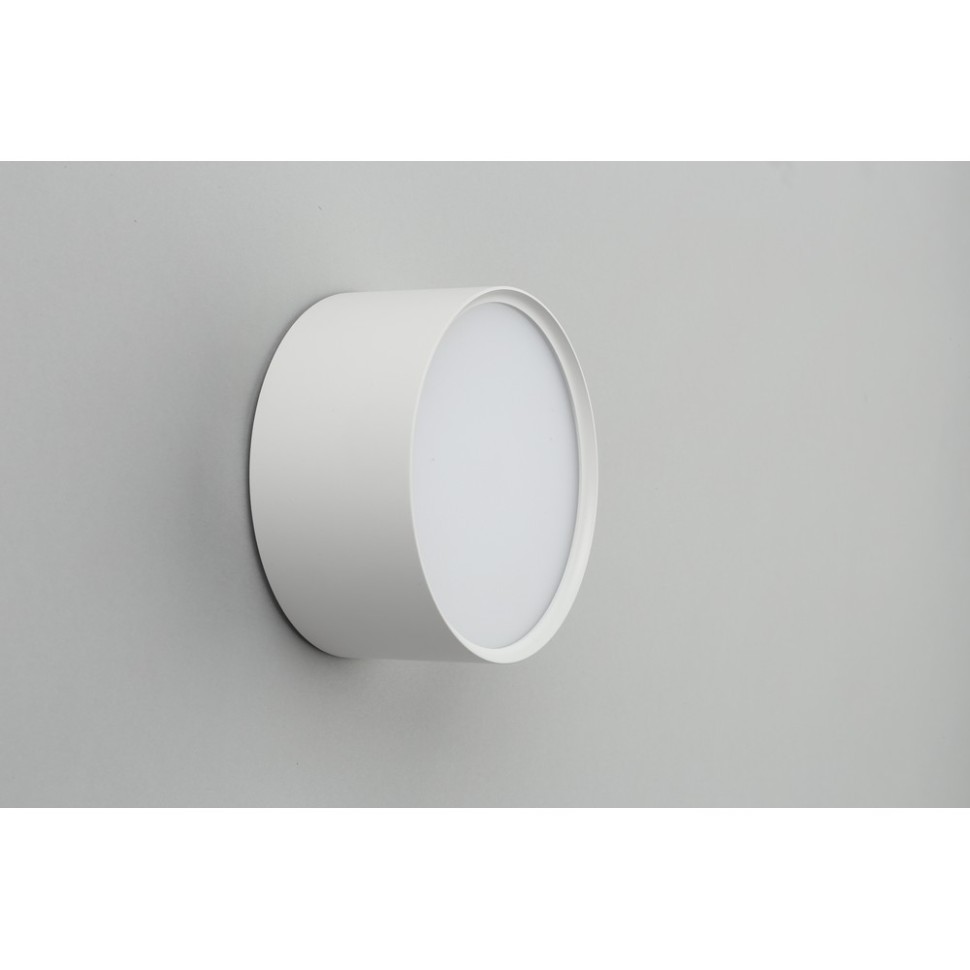 OML-100909-12 OMNILUX белый светодиодный накладной светильник Salentino, 12W, 4000K, 660Lm