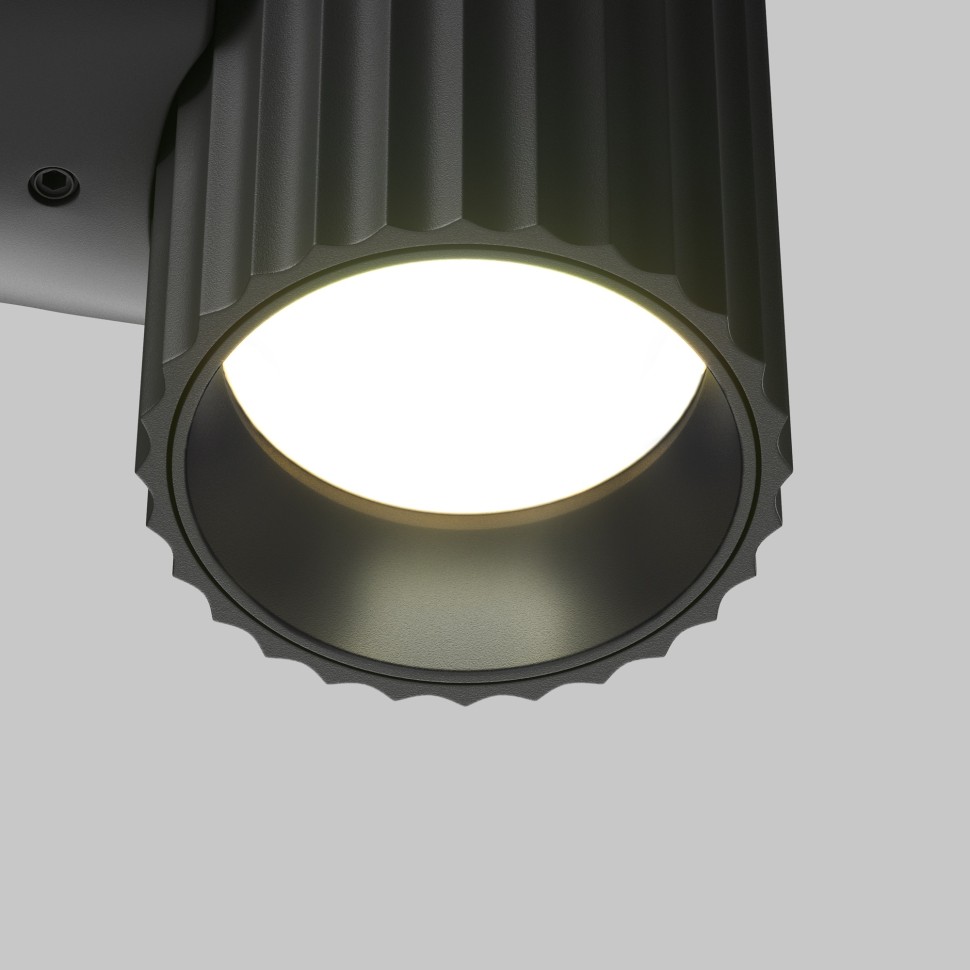 C106WL-01-GU10-B MAYTONI черный настенный светильник Calipso