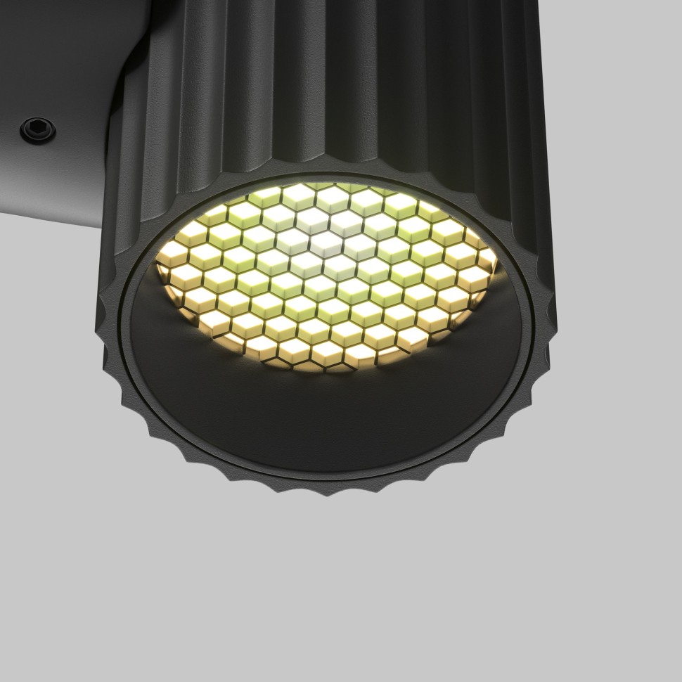 C106WL-01-GU10-B MAYTONI черный настенный светильник Calipso