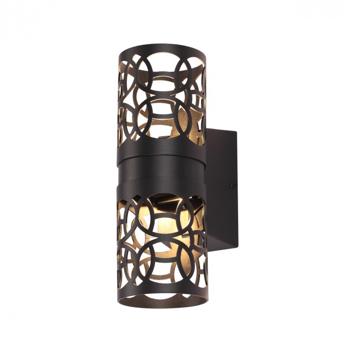 359537 NOVOTECH STREET NETZ черный уличный настенный светодиодный светильник IP65, 2*5W, 3000К