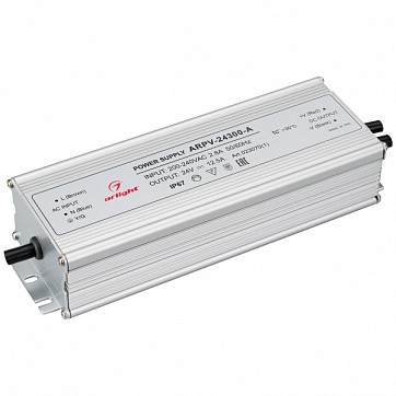  023070(1) Arlight Блок питания ARPV-24300-A (24V, 12.5A, 300W) 