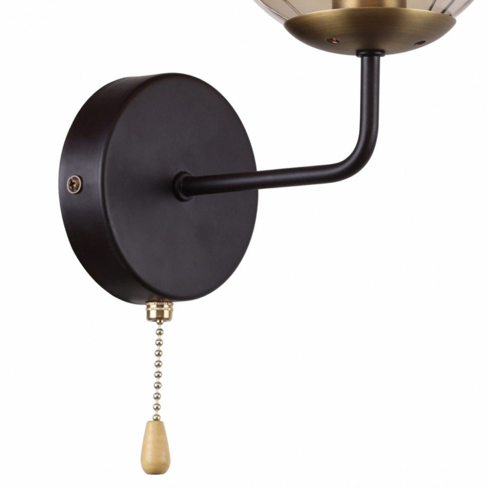 2344-1W F-PROMO бра с выключателем Modestus, коричневый