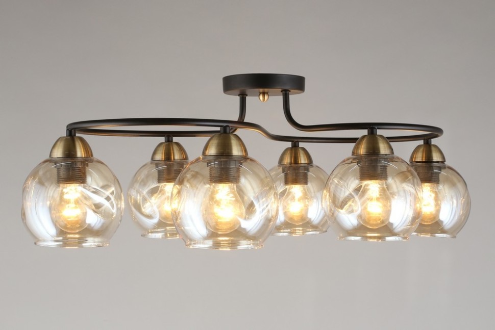 OML-95007-06 OMNILUX потолочный светильник Carini, E27*6*40W