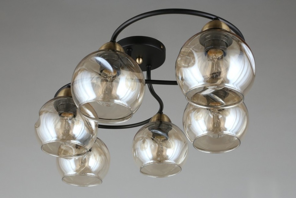 OML-95007-06 OMNILUX потолочный светильник Carini, E27*6*40W