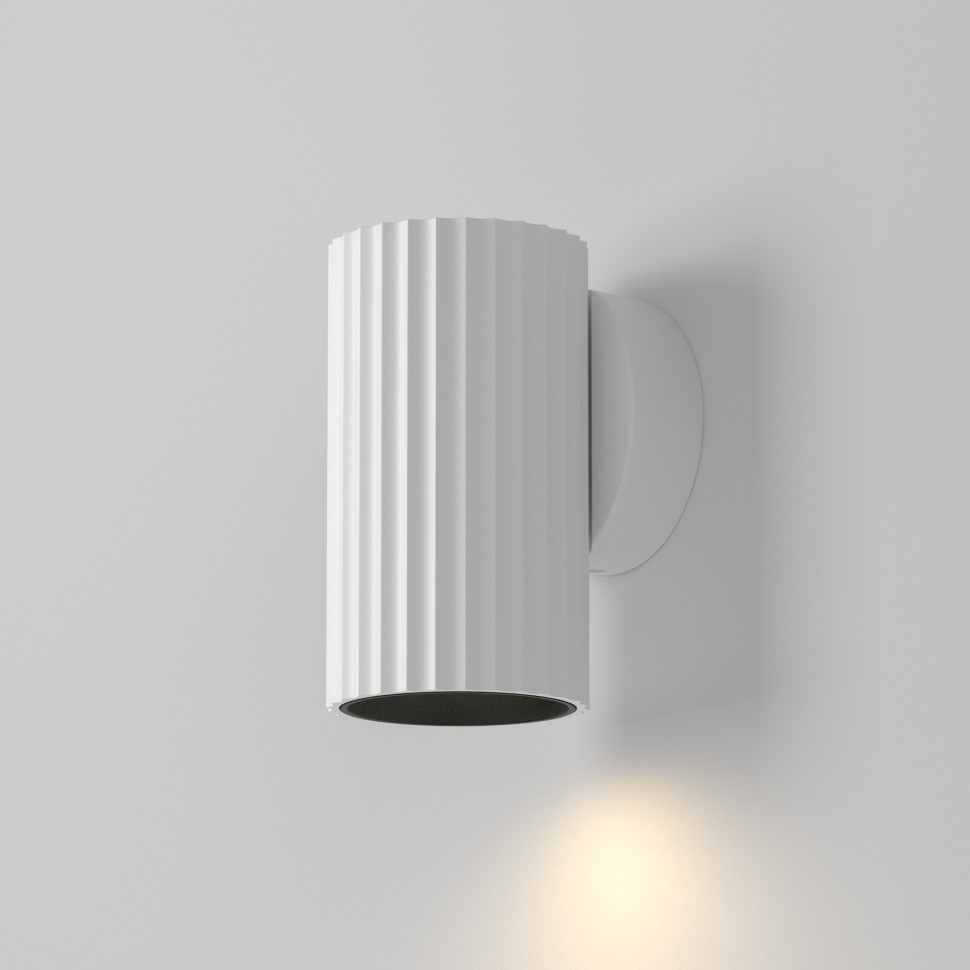 C106WL-01-GU10-W MAYTONI белый настенный светильник Calipso