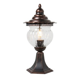 11622 FERON Наземный фонарь Флер, IP44, коричневый с патиной, 39см