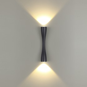 4291/10WL Odeon Light черная настенная LED подсветка ANIKA, 10W, 3000K
