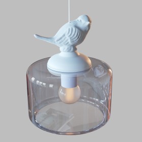 A8029SP-1WH Arte Lamp Подвесной светильник с птицей